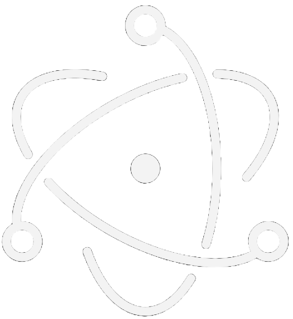 Logo for Electron